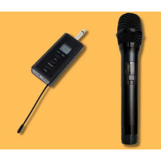 EMPIRE KIT RADIOMICROFONO ICE CON RICEVITORE 2 CANALI